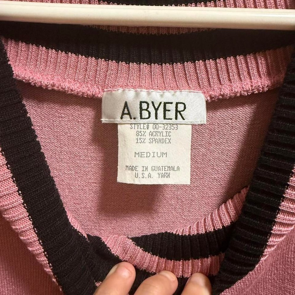 True Y2K A. Byer Brand Top size M Paper Tag - Picture 2 of 3